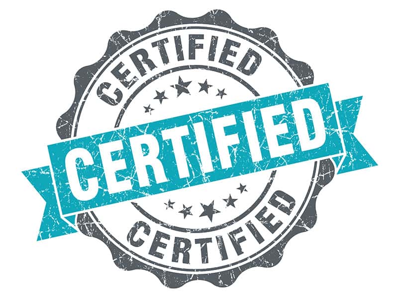 certification